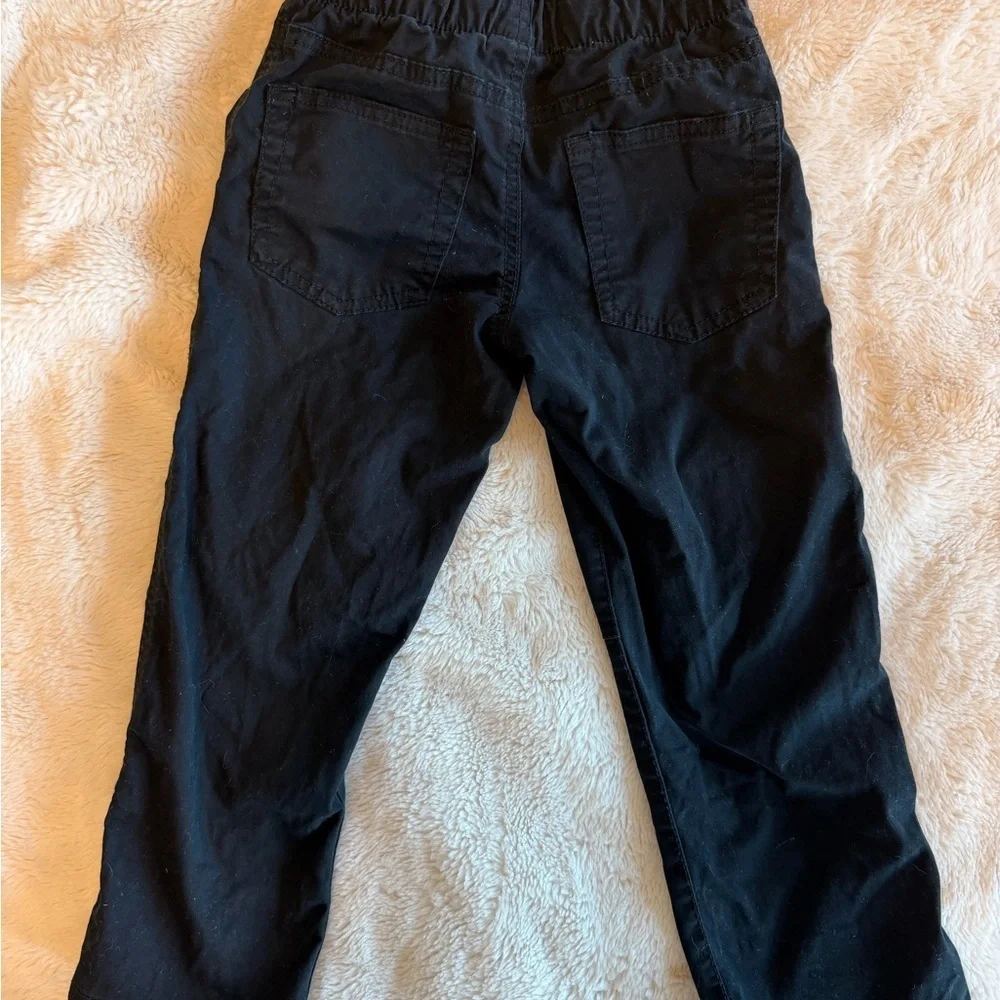 Cat & Jack Black Elastic Waist Kids Pants